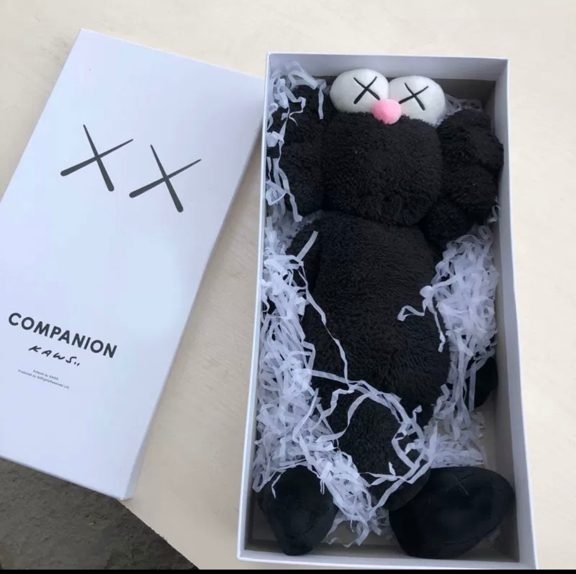 Kaws BFF Black Plush Toy