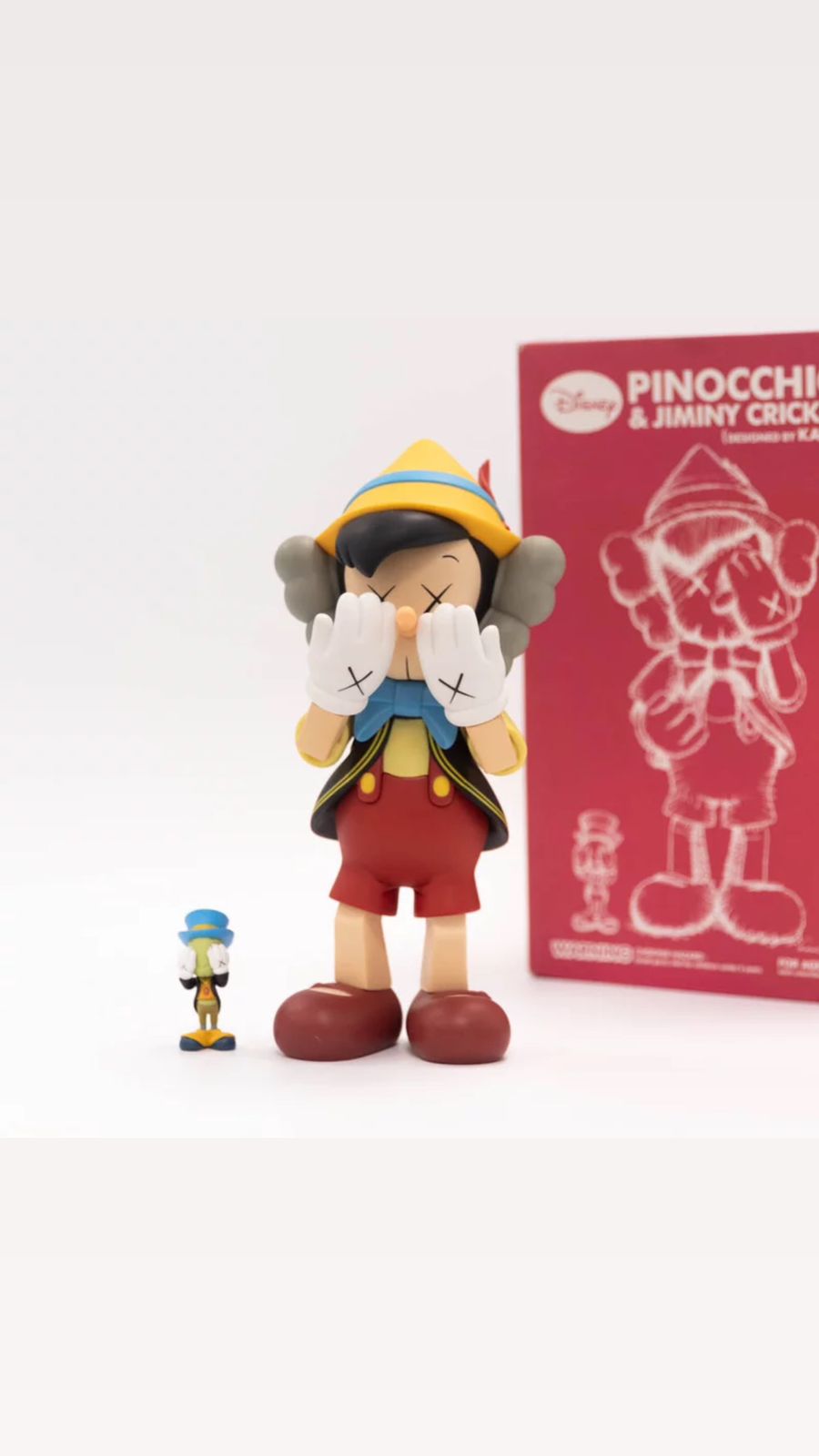 Pinocchio and Jiminy Cricket