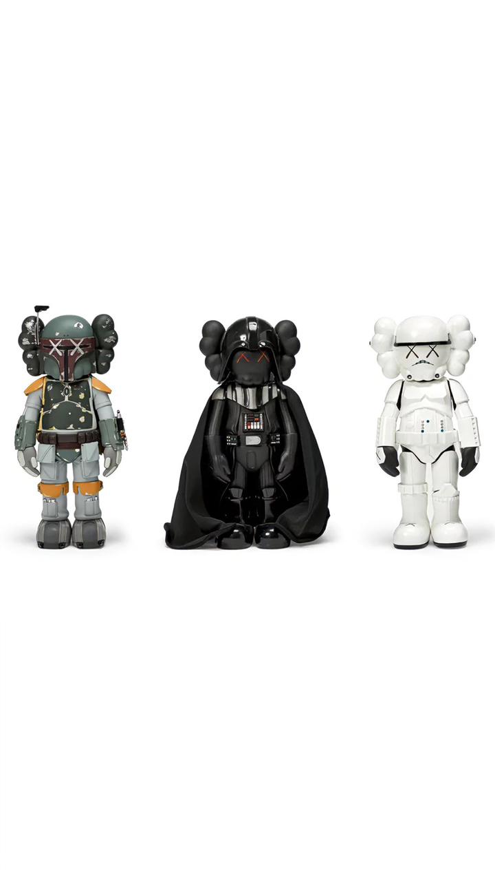 Guerra de las galaxias x KAWS