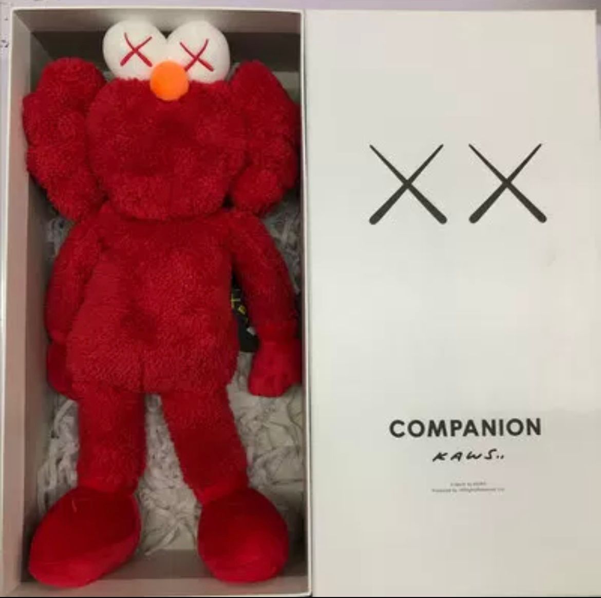 Kaws BFF Red Plush Toy