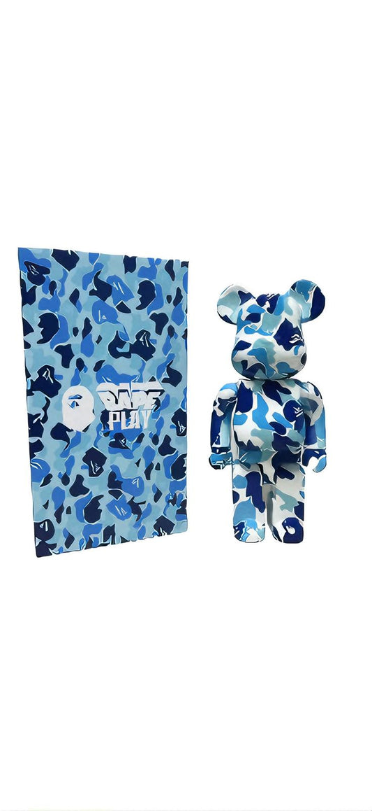 A BATHING APE 1st blue BE@RBRICK figure