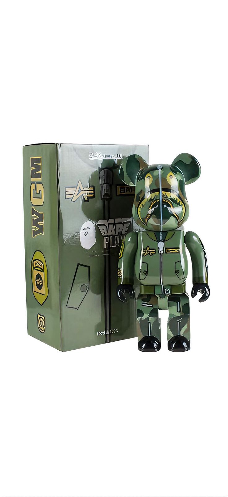 Bape play shark BE@RBRICK  figure